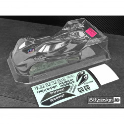 ROBOX 1/12 PAN CAR LIGHT WEIGHT CLEAR BODY