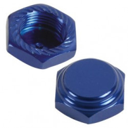 Tuercas de rueda Ciegas 1/8 Off road o GT Azules 4pcs