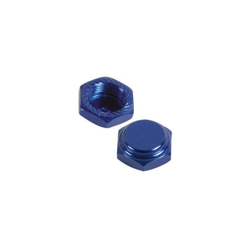 Tuercas de rueda Ciegas 1/8 Off road o GT Azules 4pcs