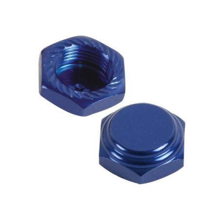 Tuercas de rueda Ciegas 1/8 Off road o GT Azules 4pcs