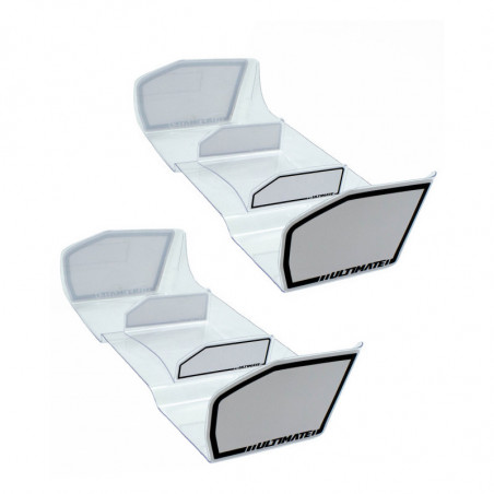ALERON TRASERO LEXAN 1/8 1,5mm CON PEGATINAS (2u.)