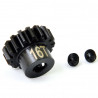 Piñón motor 1/8 16T 5mm mod. 1 Acero