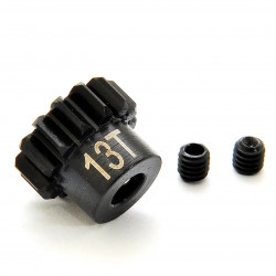 Piñón motor 1/8 13T 5mm mod. 1 Acero