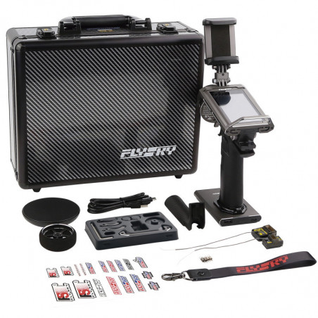 EMISORA NOBLE NB4 PRO+ CON 2 RECEPTORES (AFHDS3) FGR4B (4CH) + FGR8B (8CH) + MALETA
