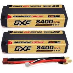 2PCS 2S 7.6V 8400MAH 140C XT90 NGP