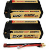 DXF 2S - SHORTY (7,6 V, 140 C, 6300 mAh, HV, CONECTOR de 5 mm