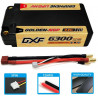 DXF 2S - SHORTY (7,6 V, 140 C, 6300 mAh, HV, CONECTOR de 5 mm