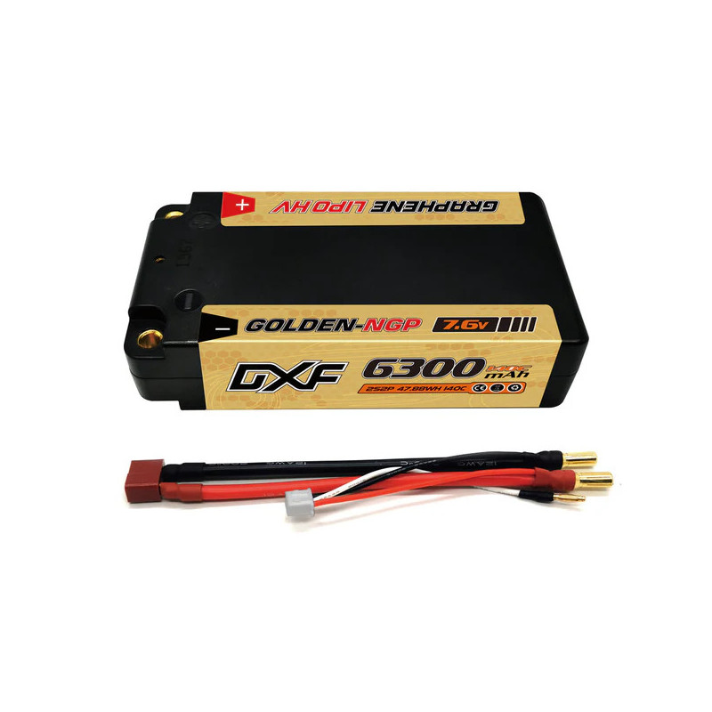 1PCS 2S 7.6V 6300MAH HV NGP