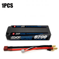 1PCS 2S 7.6V 9200MAH 130C DEANS