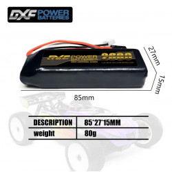 DXF 2S 7.4V 2600MAH 20C