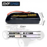 DXF 2S 7.4V 2600MAH 20C