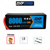 DXF 3S 11.4V 8000MAH 130C  HV Hardcase  XT90 Plug