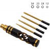 Destornillador de Cabeza Hexagonal Juego 1,5 2,0 2,5 3,0 mm