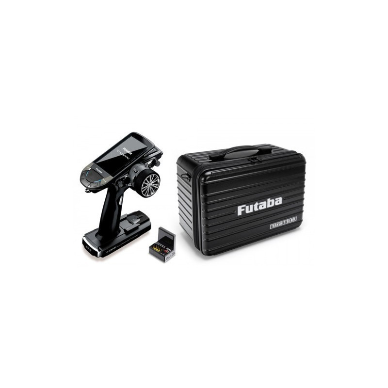 FUTABA 10PX + 1 RECEPTOR R404SBS-E + MALETA FUTABA