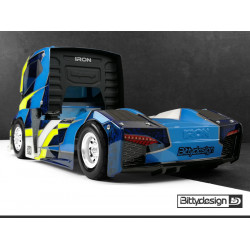 IRON 190mm truck body 1/10 clear
