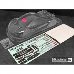CARROCERIA HYPER-HR 190mm 1/10 clear, light weight