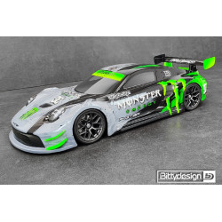 CARROCERIA P-GT3R 1/10 GT 190 MM
