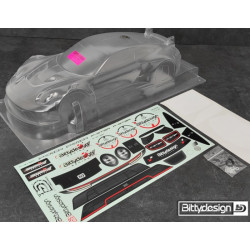 CARROCERIA P-GT3R 1/10 GT 190 MM
