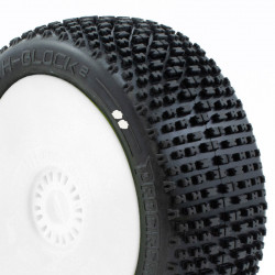H-BLOCK v2 BUGGY S1 (SUPER SOFT) EN LLANTA BLANCA (2pcs.)