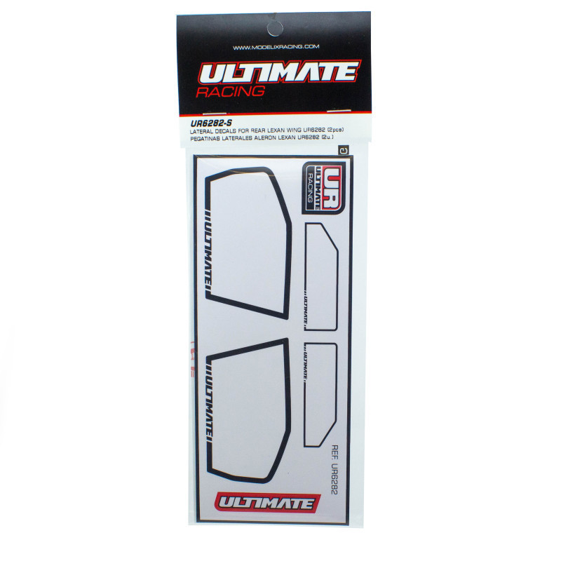 PEGATINAS LATERALES ALERON LEXAN UR6282 (2u.)