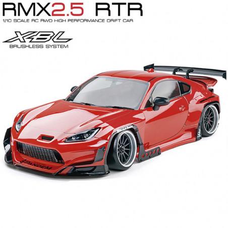 COCHE DRIFT MST RMX 2.5 RWD RTR GR86R ROJO BRUSHLESS