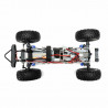 COCHE ROCK HAMMER 1/10 RGT1800-R WATERPROOF 4X4 ROJO RTR