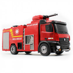 CAMION DE BOMBEROS CON CAÑON DE AGUA HUINA 1562 1/14 2.4GHZ
