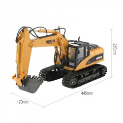 EXCAVADORA HUINA 1350 15CH 1/14 2.4GHZ