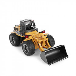 BULLDOZER RETROEXCAVADORA HUINA1583 1/14 METALICA 2,4GHZ