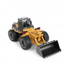 BULLDOZER RETROEXCAVADORA HUINA1583 1/14 METALICA 2,4GHZ