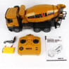 HORMIGONERA HUINA1574 1/14 CUBA METALICA CON LUCES 2,4GHZ