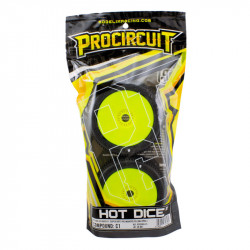 HOT DICE v2 BUGGY C1 (SUPER SOFT) EN LLANTA AMARILLA (2pcs.)
