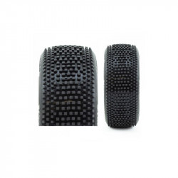 HOT DICES v2 BUGGY S1 (SUPER SOFT) EN LLANTA BLANCA (2pcs.)