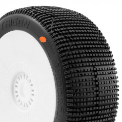 TRIGON v3 BUGGY C3 (MEDIUM) EN LLANTA BLANCA (2pcs.)