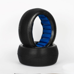 1:8 TRUGGY TWISTER MEDIUM/SOFT RUBBER+INSERT 2PCS B1COMPOUND