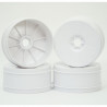 1:8 TRUGGY WHEEL AIR WHITE 4PCS