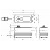 SERVO SAVOX SB2262 SG (LOW PROFILE) (30 kg / 0,08 seg)