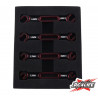 LLaves ajuste de tirantes de aluminio anodizado de alta calidad Rc4life