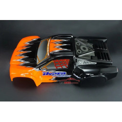 Carrocería pintada naranja/negro SC8