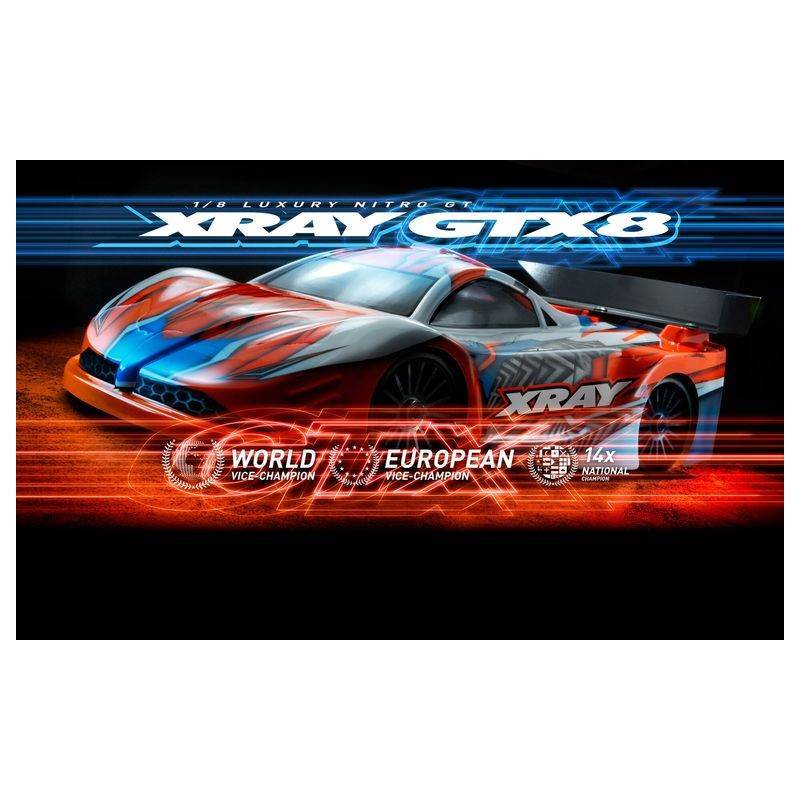 XRAY GTX'24 - 1/8 Luxury Nitro On-Road GT Car
