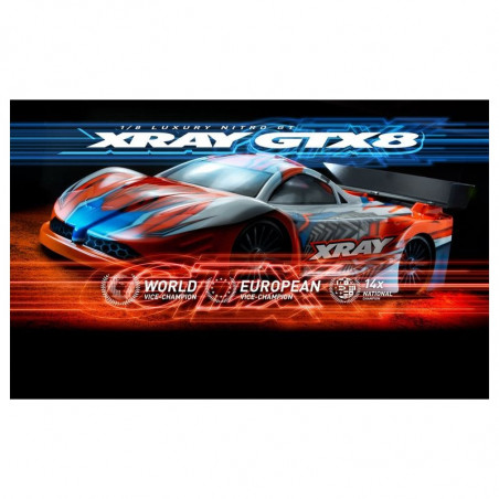XRAY GTX'24 - 1/8 Luxury Nitro On-Road GT Car