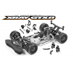 XRAY GTX'24 - 1/8 Luxury Nitro On-Road GT Car