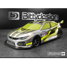 HC-F 1/10 body 190mm clear for front wheel drive car