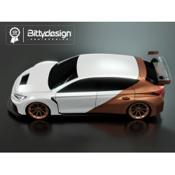 CARROCERIA HIBERYA 1/10 FWD 190mm PARA COCHE TRACCION DELANTERA