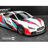 HYPER-M 1/10 M-chassis clear body for 210-225mm wheelbase car